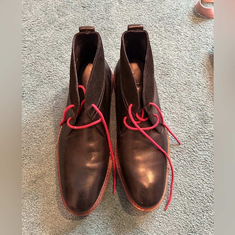 Black leather cole haan men’s shoes